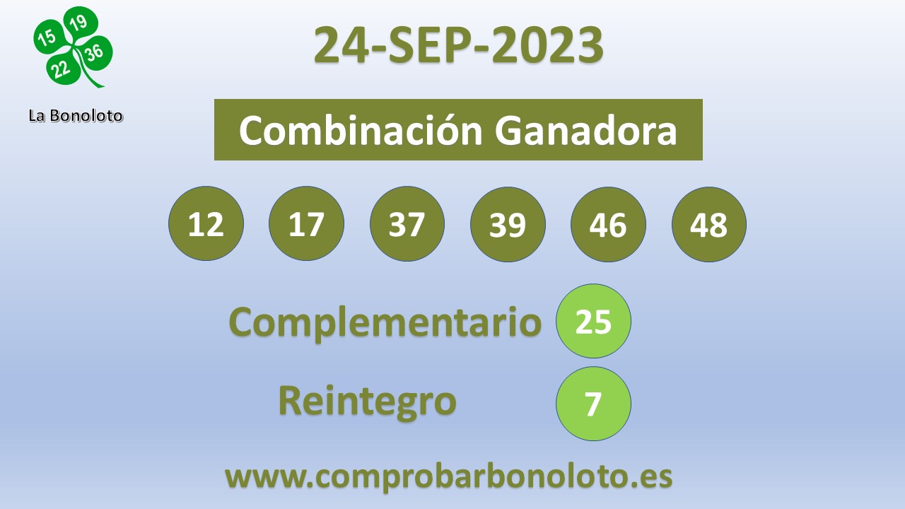 Bonoloto del Domingo