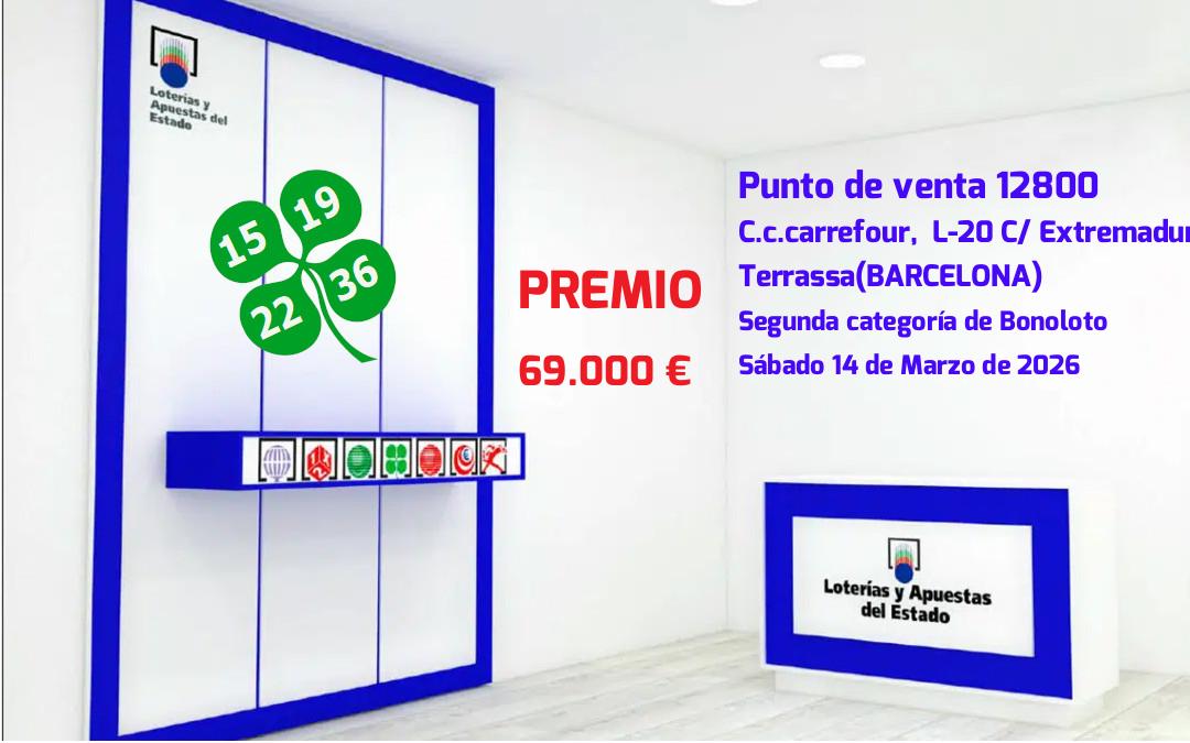 Imagen de la noticia 1 de la bonoloto de hoy